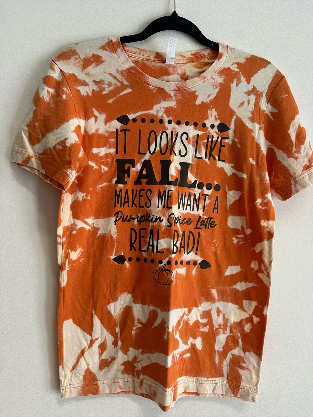 Pumpkin Spice Fall Tie-Dye Tee